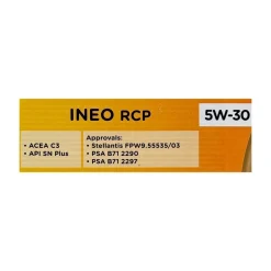 Total Quartz Ineo RCP | 5W-30 | 4 L | Stellantis FPW9.55535/03 | PSA B71 2290