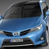 Toyota AURIS II Chromleisten Kühlergrill Stoßstange Attrappe Dekorative Zierleisten