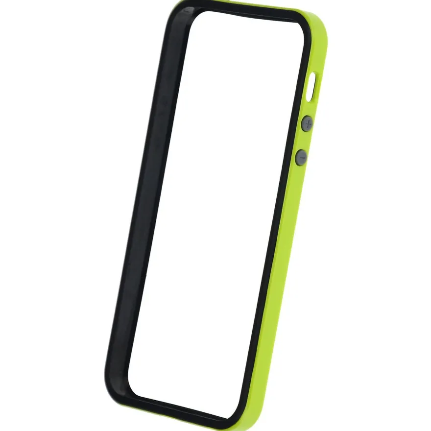 TPU Bumper iPhone 5 5S SE Schutz Rahmen Hülle Silikon Schale Cover Case Folie