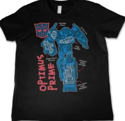 Transformers Kinder T-Shirt Optimus Prime Kids Tee HSB-12-TF1202-DTF556