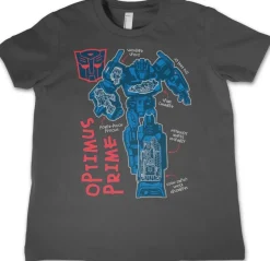 Transformers Kinder T-Shirt Optimus Prime Kids Tee HSB-12-TF1202-DTF556