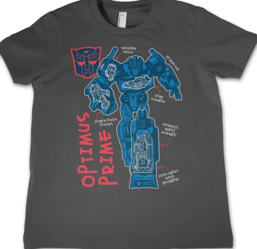Transformers Kinder T-Shirt Optimus Prime Kids Tee HSB-12-TF1202-DTF556