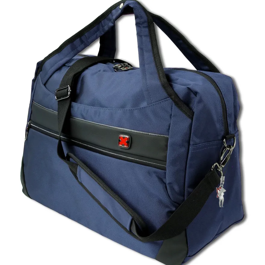 Travel N Meet Reisetasche, Sporttasche Spinnstoff navy Weekender OTD4211B