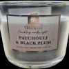 Treewick Duftkerze Patchouli & Black Plum 8 x 6 x 6,5 cm