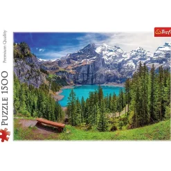 Trefl, Alpen, Schweiz, 1500 Teile Puzzle