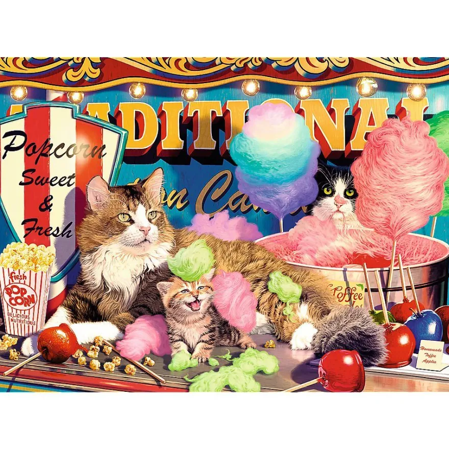 Trefl, Flauschige Freunde, 2x500 Teile Puzzle