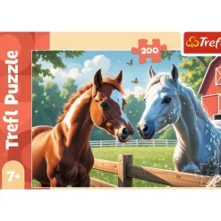 TREFL Puzzle Horses auf einem 200er DLC