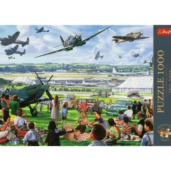 TREFL Puzzle Premium Plus Tea Time: Aviation Day 1000 Teile