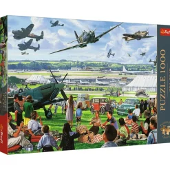 TREFL Puzzle Premium Plus Tea Time: Aviation Day 1000 Teile