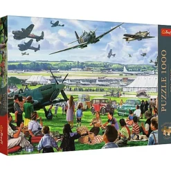 TREFL Puzzle Premium Plus Tea Time: Aviation Day 1000 Teile