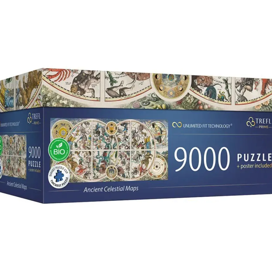 TREFL Puzzle UFT Ancient Celestial Maps 9000 Teile