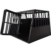 Trekker Hundebox XXL 104x90.5x69.5cm, Schwarz