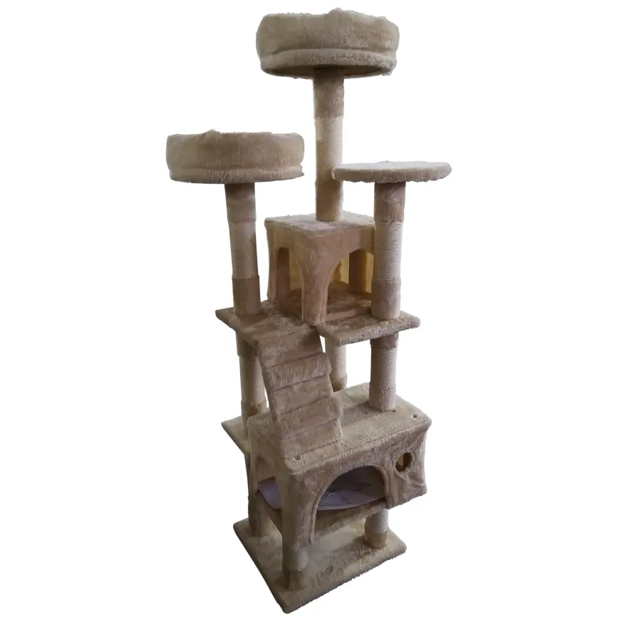 Trekker Kratzbaum Tower 170cm, beige