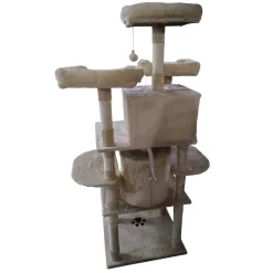 Trekker Kratzbaum Tower 170cm, beige