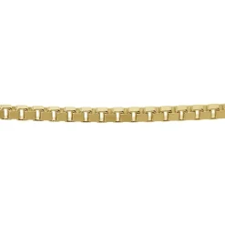 trendor Schmuck Anhänger Kreuz 585 Gold (14 Karat) mit goldplattierter Kette 75125