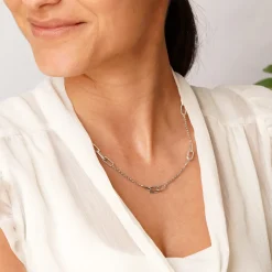 trendor Schmuck Damen-Halskette Silber 15139