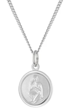 trendor Schmuck Kinder-Halskette Sternzeichen Jungfrau 925 Silber 28606-09