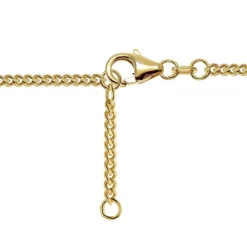 trendor Schmuck Mädchen-Armband mit Einhorn-Anhänger 925 Silber Vergoldet 21624