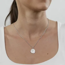 trendor Schmuck Sternzeichen Fische mit Halskette 925 Silber Ø 16 mm 08441-03