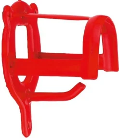 Trensenhalter Metall rot