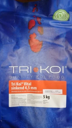 Tri Koi Vital - sinkendes Koifutter für die kalte Jahreszeit