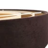 Triniti Hängeleuchte Becher weiß 60cm Version 1 Braun, Beige, Creme, Gold
