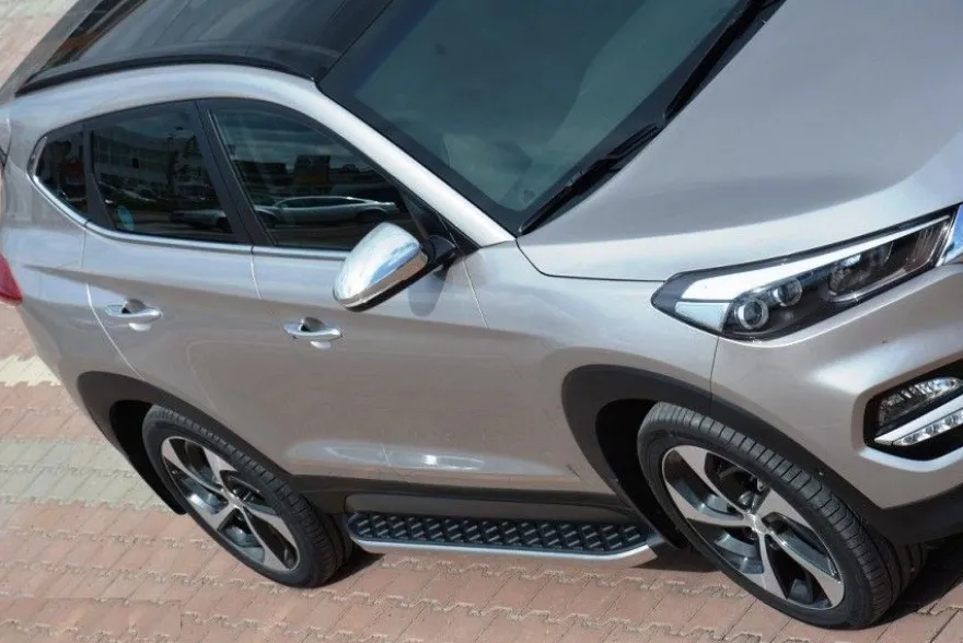 Trittbretter passend für Hyundai Tucson 2015-2018 Hitit mit ABE - Farbe: