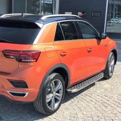 Trittbretter passend für VW T-Roc ab Bj. 2017 Hitit mit ABE - Farbe: Chrom