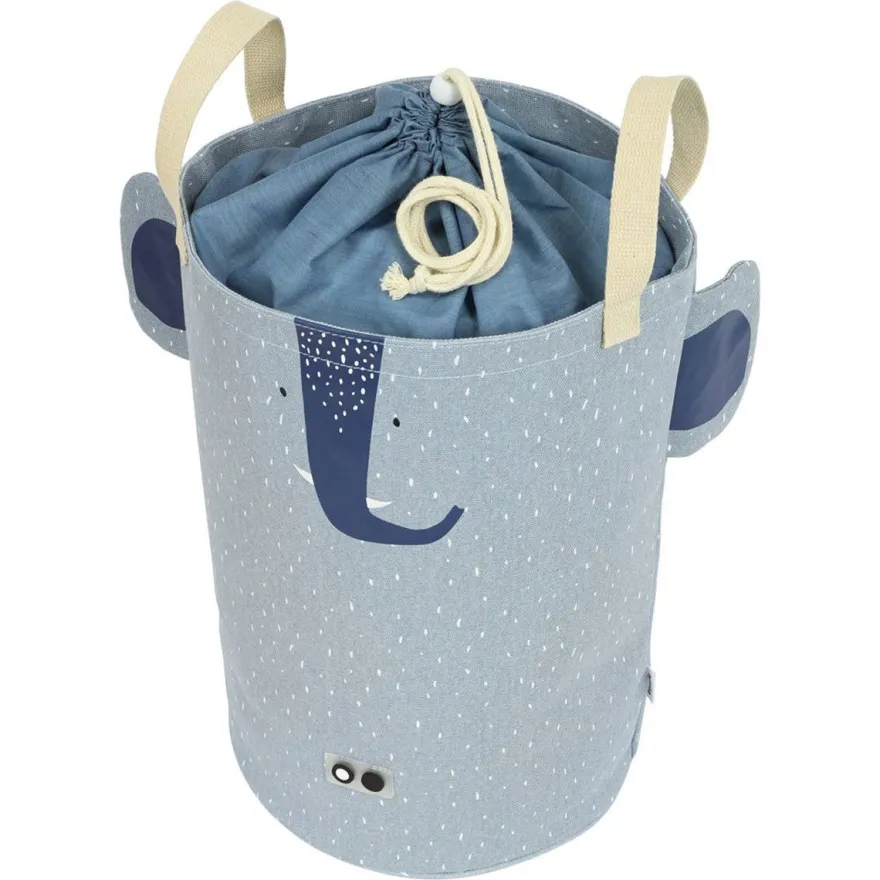 Trixie Spielzeugkorb Löwe Mr Lion Aufbewahrung Korb Wäschekorb Tasche Gelb 42cm NEU