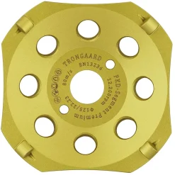 Trongaard Premium PKD PCD Schleifteller/ Schleiftopf 125mm/ 22,23mm/ 19mm