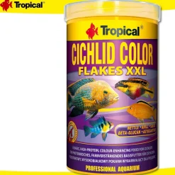 Tropical 1000 ml Cichlid Gran + 1000 ml Cichlid Color Flakes XXL