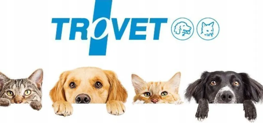 TROVET Renal & Oxalate RID mit Huhn - Nassfutter für Hunde - 12 x 400 g