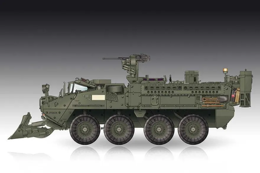 Trumpeter M1132 Stryker Engineer Squad Panzer 9367456 in 1:72 Trumpeter 7446 07456