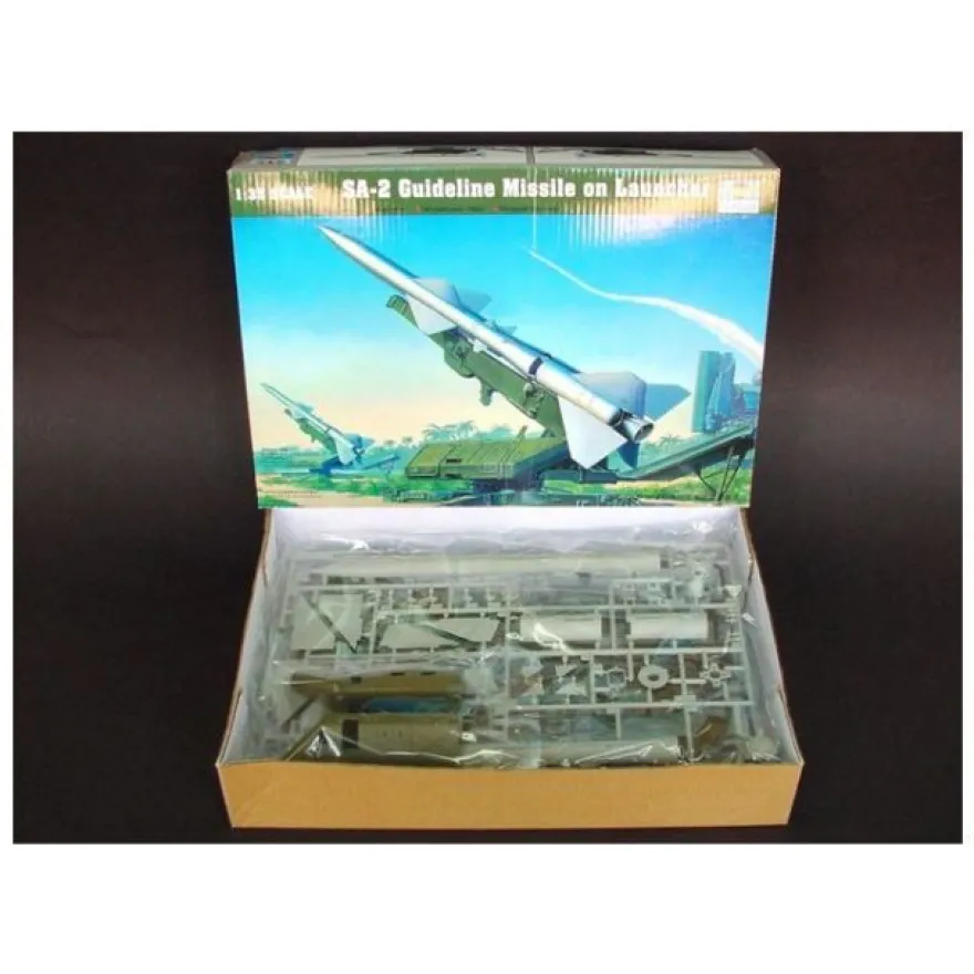 Trumpeter - SA-2 Guideline Missile mit Startrampe - 1:35 - 158 Teile