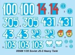 Trumpeter Soviet JS-2 Heavy Tank 9365588 in 1:35 Trumpeter 5588 05588