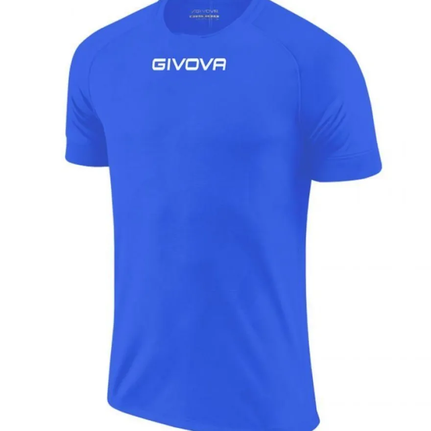 T-Shirt Givova Unisex Kurzarm Blau