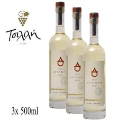 Tsipouro Tsilili Agioneri 3x 500ml 40%vol. im Fass gereift ohne Anis