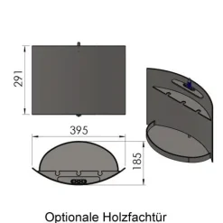 TT21RS-HST Speicher-Kaminofen