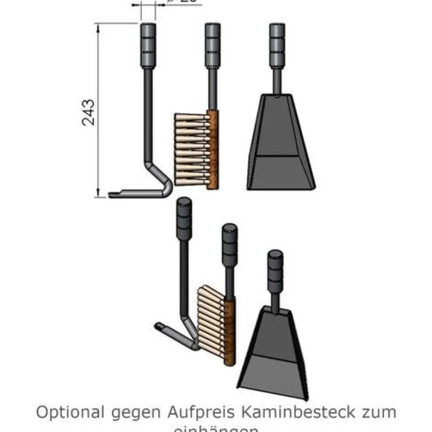 TT21RS-HST Speicher-Kaminofen