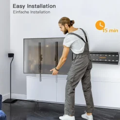 TV Wandhalterung Neigbare Halterung 26-60 Zoll bis 52kg VESA 400x400mm