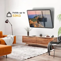 TV Wandhalterung Neigbare Halterung 26-60 Zoll bis 52kg VESA 400x400mm