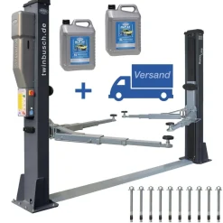 Twin Busch ® NEUE 2 Säulen Kfz Hebebühne 5000kg Heavy Line - TW250-G