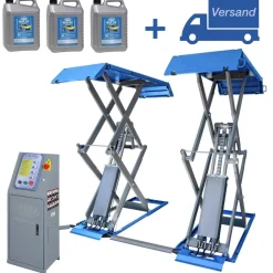 Twin Busch ® Profi Scherenhebebühne 3,5 t - Hubhöhe 2000 mm - TWS35-20E