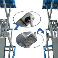 Twin Busch ® Profi Scherenhebebühne 3,5 t - Hubhöhe 2000 mm - TWS35-20E