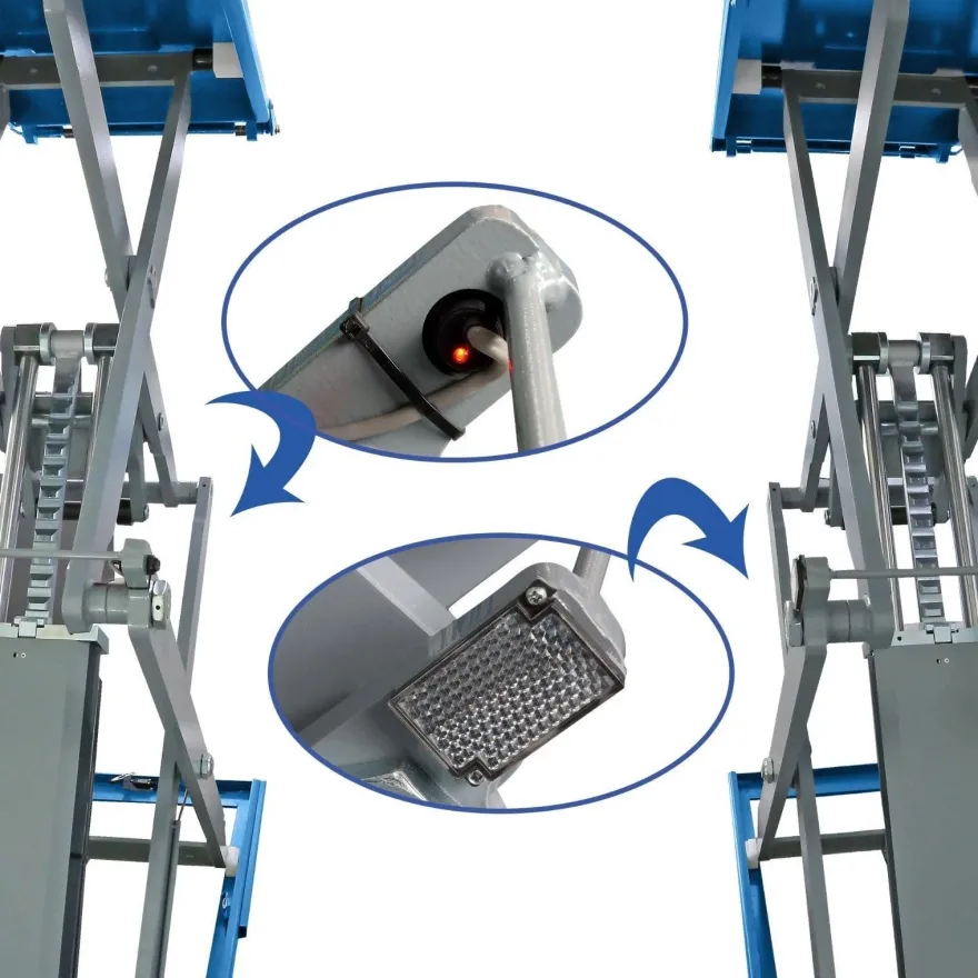 Twin Busch ® Profi Scherenhebebühne 3,5 t - Hubhöhe 2000 mm - TWS35-20E