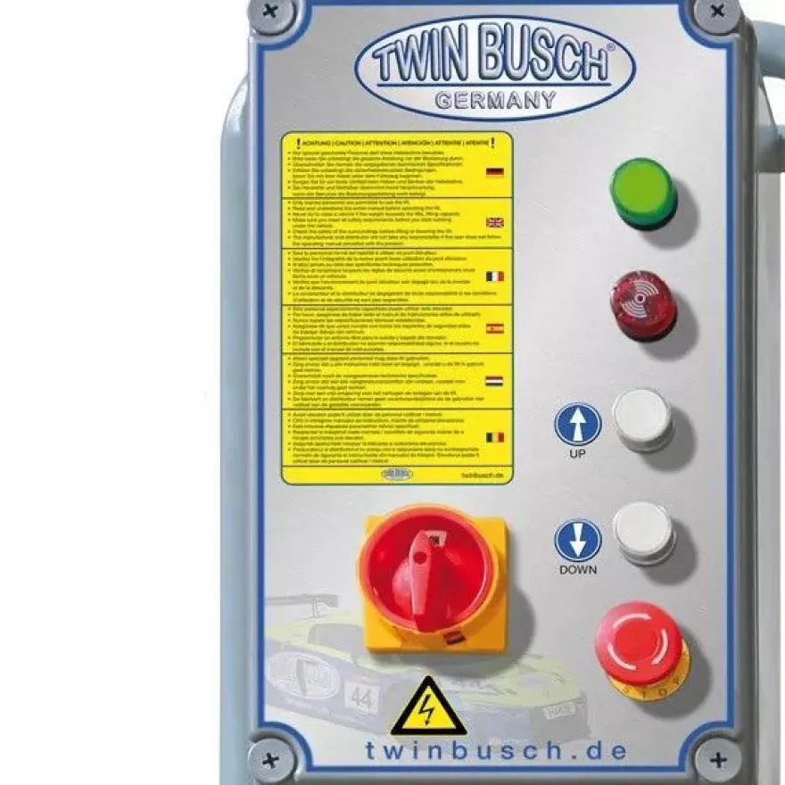 Twin Busch® Reifendienst Scherenhebebühne 3,0 t - inkl. Öl, Versand und Mobilkit (DE)