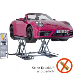 Twin Busch® Reifendienst Scherenhebebühne 3,0 t - inkl. Öl, Versand und Mobilkit (DE)