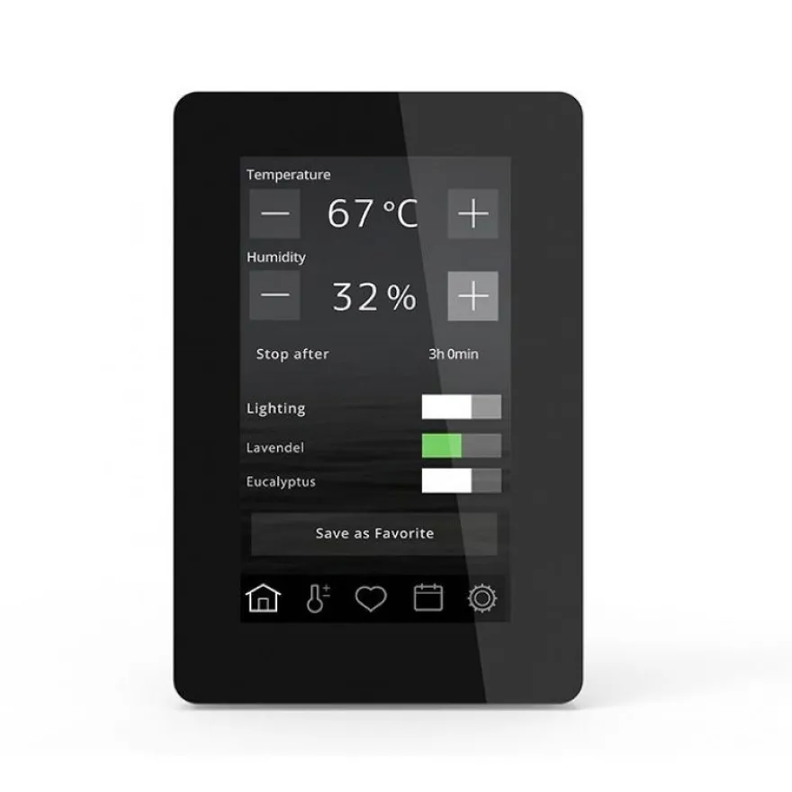 Tylö Sense Elite 10 Saunaofen 10,5 kW finnischer Saunaofen mit WLAN-Steuerung Saunas