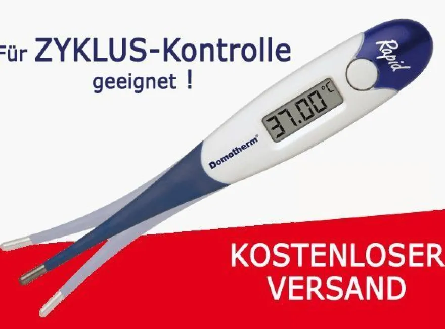 UEBE Domotherm Rapid Fieberthermometer 2 Nachkomma Basalthermometer PZN 3025437