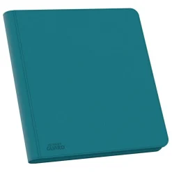 Ultimate Guard Zipfolio 480 - 24-Pocket XenoSkin (Quadrow) - Petrolblau